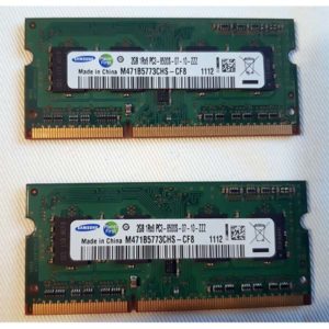 Mémoire Sodimm pour pc portable