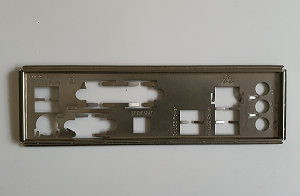 Plaque I / O Shield