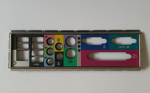 Plaque I / O Shield
