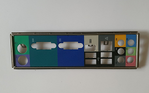 Plaque I / O Shield