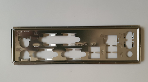 Plaque I / O Shield Gigabyte GA-H61M-DS2 Rev 3.0