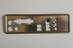 Plaque I / O Shield