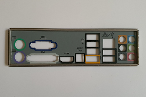 Plaque I / O Shield
