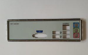 Plaque I / O Shield