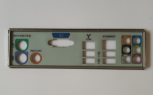 Plaque I / O Shield