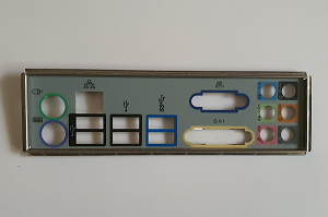 Plaque I / O Shield