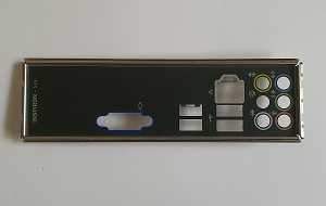 Plaque I / O Shield