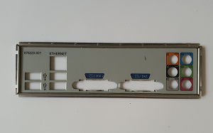 Plaque I / O Shield