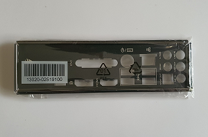 Plaque I / O Shield