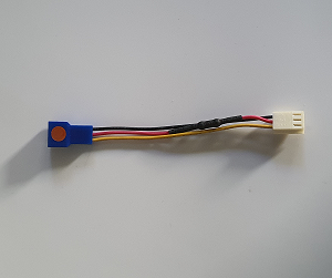 Adaptateur réducteur de vitesse du ventilateur bleu (neuf)