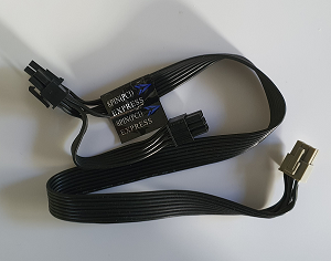 adaptateur 6 pins vers 2 X 6 + 2 pins carte graphique (neuf)