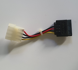 Adaptateur Molex 4 broches vers prise 1 X Sata