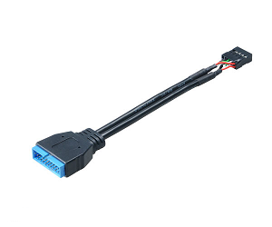 Adaptateur USB3 vers prise boîtier PC fixe (neuf)