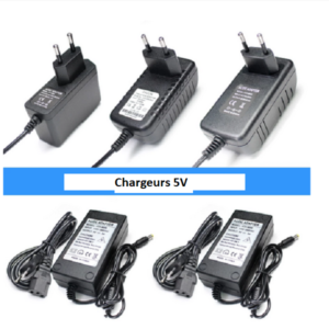 Chargeurs 5V