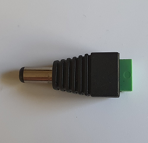 Connecteurs d'alimentation CC mal 5,5 mm x 2,1 mm 12 V pour caméra de vidéosurveillance (neuf)