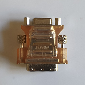 Adaptateur pour câble écran DVI-i vers VGA (neuf)