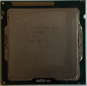 Microprocesseur Intel G860 SR058