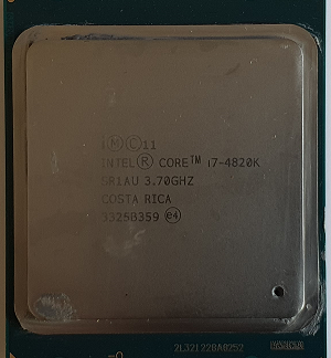 Microprocesseur Intel i7-4820K  SR1AU