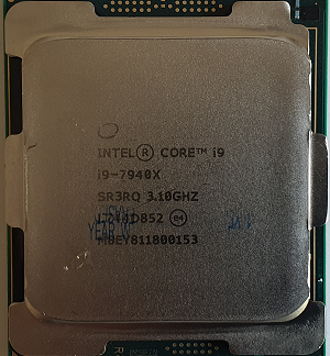 Microprocesseur Intel i9-7940X SR3RQ