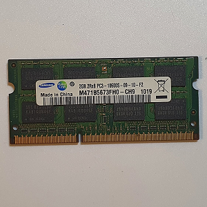 Mémoire Sodimm Samsung PC3-10600S 9-10-F2 2 Go