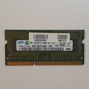 Mémoire Sodimm Samsung PC3-10600S 9-11-B2 1 Go
