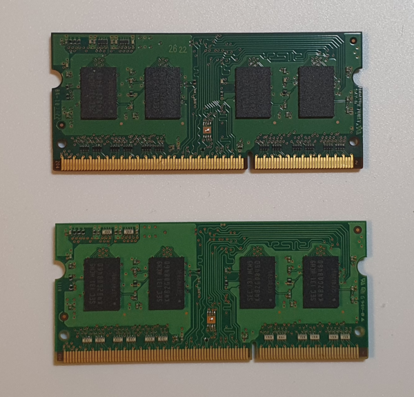 Mémoire Sodimm Samsung PC3-10600S 9-11-B2 4 Go 2X2 Go – Image 3