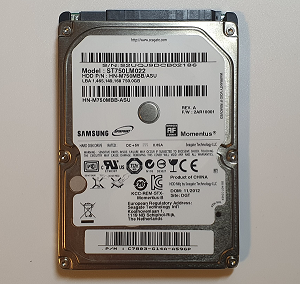 Disque dur HDD d'occasion Samsung ST750M022 750 Go 681 Heures