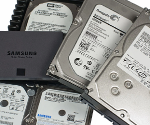 Disque dur HDD et SSD