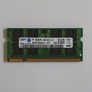 Mémoire Sodimm DDR2 Samsung PC2-6400S 666-12-E3 2 Go