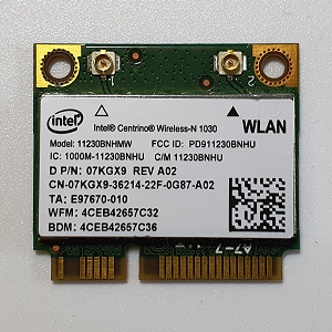 Carte Wifi et Bluetooth Intel N1030