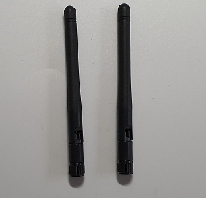 Antenne WiFi 2.4Ghz 5Ghz Dualband MIMO RP SMA 2 pour Carte WiFi Eightwood
