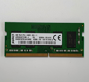 Mémoire Sodimm DDR4 Kingston PC4-2400R SC0-11 4 Go