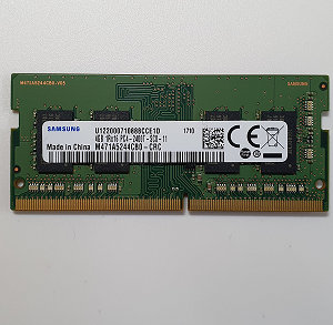 Mémoire Sodimm DDR4 Samsung PC4-2400T SC0-11 4 Go