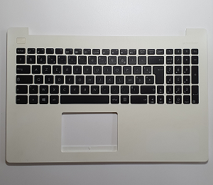 Repose poignet avec clavier azerty Asus X553M X553MA P553MA Blanc