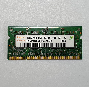Mémoire Sodimm DDR2 Hynix PC2-5300S 555-12 2 Go