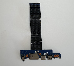 Module port usb audio et lecteur de carte sd Lenovo Flex15 20309