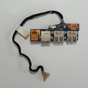 Module port usb et prise rj11 Packard Bell Ms2288